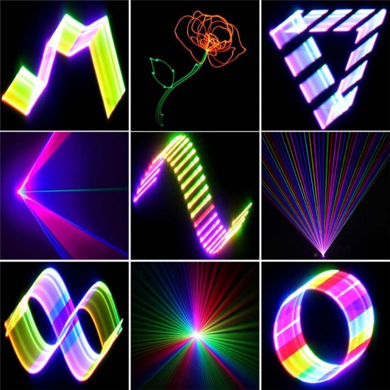 Free Shipping 1.2W 3D rgb Laser Light with ILDA Support Laser Show System Free Shipping 1.2W 3D rgb Laser Light with ILDA Support Laser Show System