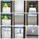 Free Shipping 1W bluetooth control Pattern RGB Animation Laser