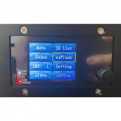 Free Shipping SD Card Display and ILDA port for AT Scanner