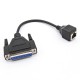 Free Shipping DB25 to RJ45 converter for Laser Light controller