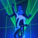 Free Shipping Green Color Hand Laser Swords For LaserMan