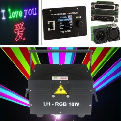 Free Shipping 10W China FB4 Pangolin RGB Animation Disco Light