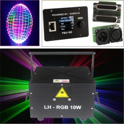 Free Shipping 10W All-in-One FB4 Laser Projector with Integrated Controller