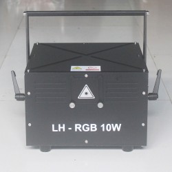 Free Shipping 10Watts DMX512+ILDA SD Card RGB Animation Laser