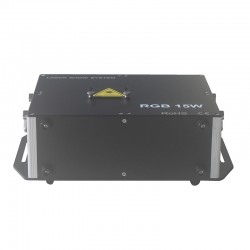 Free shipping DMX512+ILDA 15W RGB SD Card Laser Dance Stage Light