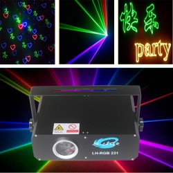 Free Shipping 1.2W pc controlled Fireworks sd card rgb laser lighting