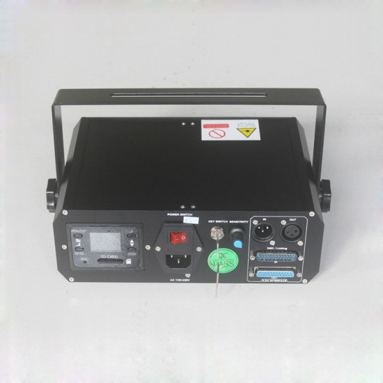 Free Shipping 1.2W pc controlled Fireworks sd card rgb laser lighting