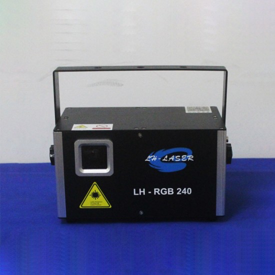 Free Shipping 2W Full Color Graphics & Text 3D Animation Laser Light Projector