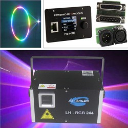 Free Shipping 2W Laser Light Projector with Built-in Original FB4 Controller