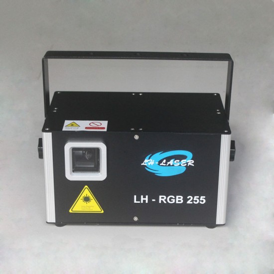 Free Shipping 3W ILDA+DMX512  RGB Light Projector with Built-in FB4