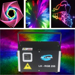 Free Shipping 3W Professional SD Card RGB Laser for Club and DJ Shows