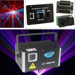 Free Shipping 5W RGB Laser Projector with Integrated FB4 Controller