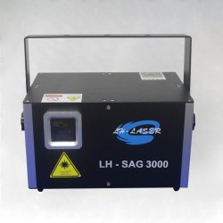 Free Shipping FB4 3W ILDA Green stage Laser Lighting Projector