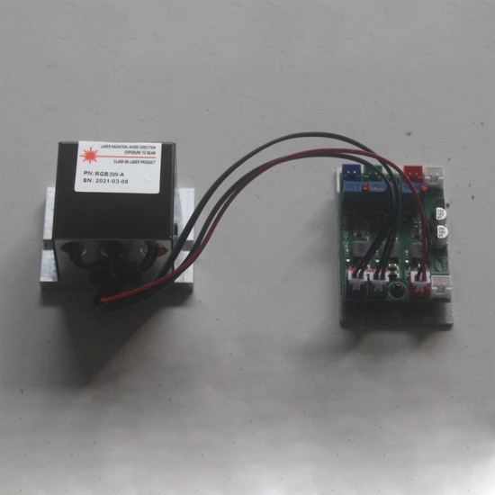 Free Shipping 3000MW TTL or Analog RGB Laser Modules