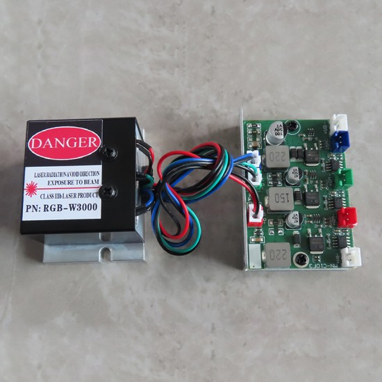 Free Shipping 3000MW TTL or Analog RGB Laser Modules Free Shipping 3000MW TTL or Analog RGB Laser Modules